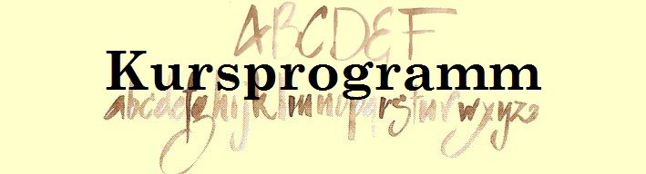 Kursprogramm